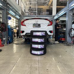 [NEXEN]HONDA CIVIC FC เข้ารับบริการเปลี่ยนยางรถยนต์ โทร. 08-6569-1915