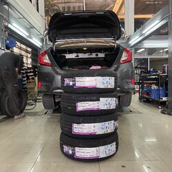 [NEXEN]HONDA CIVIC FC เข้ารับบริการเปลี่ยนยางรถยนต์ โทร. 08-6569-1915