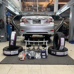 [MONROE OE SPECTRUM ลูกหมากตอง5ญี่ปุ่น NEXEN] TOYOTA ALTIS เข้ารับบริการเปลี่ยนโช้คอัพ อัพเกรดช่วงล่างนุ่มนวล ใช้งานแทนของเดิมติดรถ ซ่อมบำรุงช่วงล่างใช้งานนำเข้าญี่ปุ่น เปลี่ยนผ้าเบรกรถยนต์ โทร. 08-6569-1915