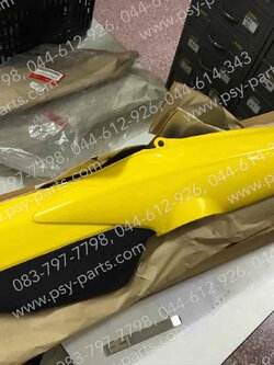 ฝาครอบข้างซ้าย NICE 125 แท้ๆ เหลือง (Y165) 64420-KPG-Z00ZC