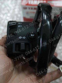 สวิทช์แฮนด์ M/SLAZ แท้ๆ ด้านซ้าย B48-H3972-00, B48-H3972-01