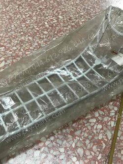 กันลาย CRYSTAL หุ้มพลาสติก สีขาว