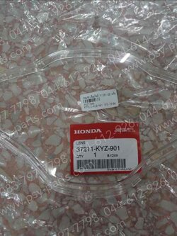 กระจกเรือนไมล์ WAVE 125-I/20, WAVE 125-I/12 แท้ๆ 37211-KYZ-901 