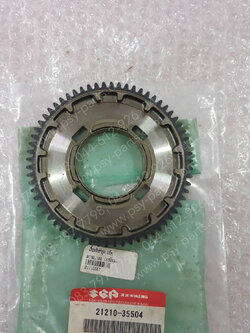 เสื้อคลัทช์ชุด RC 80, RC 100 แท้ๆ (65 ฟัน) 21210-35504