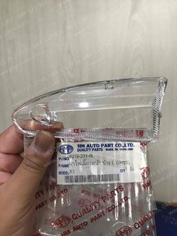 ฝาไฟเลี้ยว X 1 ฝาใส หน้า-ซ้าย 