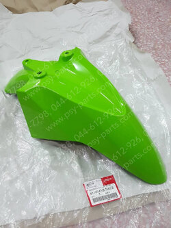 บังโคลนหน้า CLICK-I แท้ๆ สีเขียว (GY134) 61100-KVB-T00ZB 