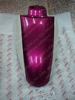 บังโคลนหน้า FINO แท้ๆ สีชมพู/ขาว 4D0-F1511-00-1X 