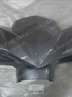 ฝาครอบแฮนด์-หน้า CLICK-I (T) สีเทา (H431) 