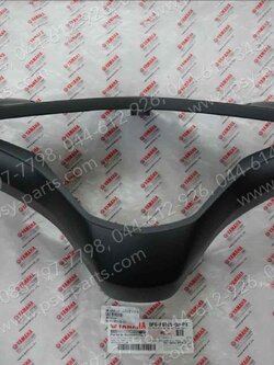 ฝาครอบแฮนด์-หลัง AEROX แท้ๆ สีดำด้าน (582) BF6-F6145-00-P3 