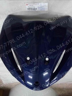 บังลม WAVE 110-I/12 (T) สีน้ำเงินเข้ม (398) 