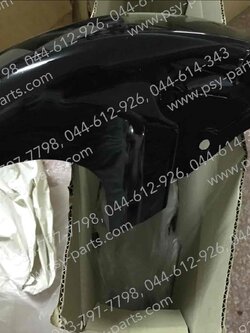 บังโคลนหน้า TIARA (JZ) (T) สีดำ