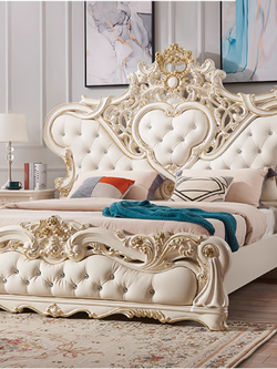 เตียงเจ้าหญิง เตียงหลุยส์ เตียงนอนหลุยส์ รุ่น Francy