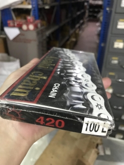 โซ่ล้อ 420-100 ข้อ (แท้พระอาทิตย์)