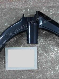 บังโคลนหน้า Y 111, MATE ALFA, RAINBOW (T) สีน้ำเงิน (Y22)