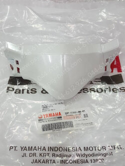 ฝาครอบไฟหน้า-ล่าง NMAX แท้ๆ สีขาว 2DP-F286F-00-P1 