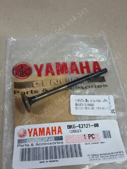 วาล์วไอเสีย R 15/NEW แท้ๆ BK6-E2121-00 (ราคาต่อ 1 ชิ้น)