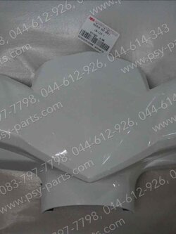 ฝาครอบแฮนด์-หน้า CLICK-I (T) สีขาวมุก (A96) 