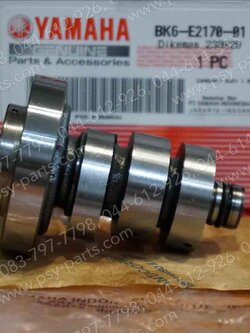 แกนราวลิ้น R 15/NEW แท้ๆ BK6-E2170-00, BK6-E2170-01 