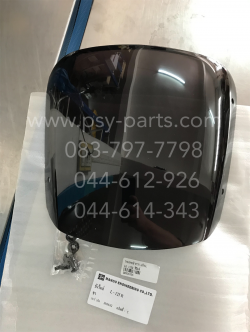 กระจกหน้ากาก LS 125 แท้โรงงาน สีฟิล์ม (ปลายมน)