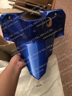 คอนโซลกลาง/บน WAVE 110-I/12 (T) สีน้ำเงิน (B325) 