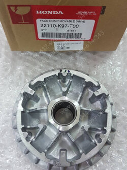 ล้อขับสายพานหน้า PCX 150/18 แท้ๆ ตัวใน 22110-K97-T00 