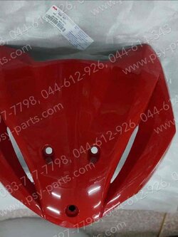 บังลม WAVE 110-I/12 (T) สีแดงสด (R310) 