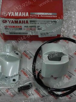 สวิทช์แฮนด์ FINO แท้ๆ ขวา-สีขาว 4D0-H3976-20