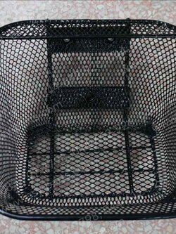 ตะกร้าหน้า WAVE 100S/05, WAVE 125X, WAVE 125, WAVE 125-I, WAVE 100X, WAVE 110-I (T) สีดำ 