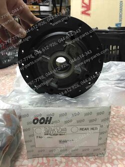 ดุมหลัง JR 120 ดิสก์เบรค (T) สีดำ