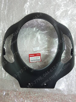ฝาครอบไฟหน้า SCOOPY/21 แท้ๆ สีดำเทาด้าน (NH303M) 64301-K2F-N00ZF