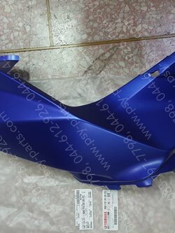 ฝาข้างถังเบนซินขวา M/SLAZ แท้ๆ สีน้ำเงิน B48-F4139-00-P2 