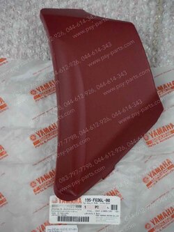 กระเป๋าบังลม MIO ไฟคู่ แท้ๆ ขวา-สีแดง 19S-F836L-00 