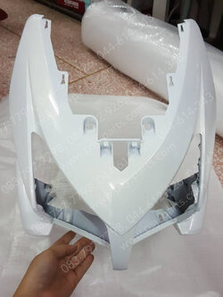 บังลม CLICK (T) สีขาวมุก (A87) 