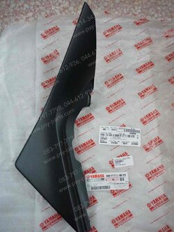 ฝาครอบข้างซ้าย-ล่าง M/SLAZ แท้ๆ สีดำด้าน B48-F1711-00-P3 