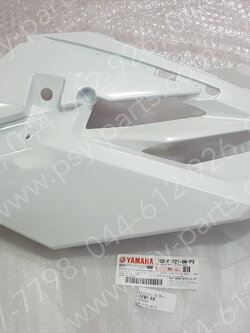 ฝาครอบข้างขวา-ล่าง TTX แท้ๆ สีขาว 1GS-F1721-00-P3 