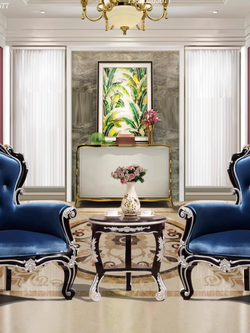 โซฟาหลุยส์ โซฟาหรู ชุดโซฟาหลุยส์ รุ่น Platini