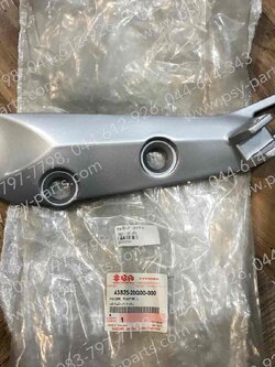 สเตย์พักเท้า BEST 125 แท้ๆ หลัง-ซ้าย 43825-20G00-000 