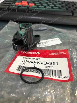 ตัวควบคุมรอบเดินเบา CLICK-I ใหม่, SCOOPY/17, ZOOMER/15 แท้ๆ 16480-KVB-S51 