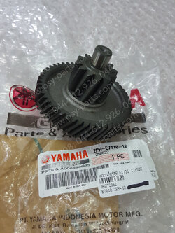 เพลาเกียร์ชุด GT 125 แท้ๆ 12/50 ฟัน 2PH-E7410-10 