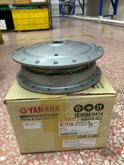 ดุมหลัง NOUVO 135, FINO 125, MIO 125, NOUVO 125 แท้ๆ สีบรอนซ์ 5P0-F5311-00