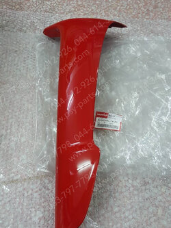 บังลม WAVE 100K, WAVE 100R แท้ๆ ซ้าย-สีแดง (R263) 64440-KTL-740ZD 