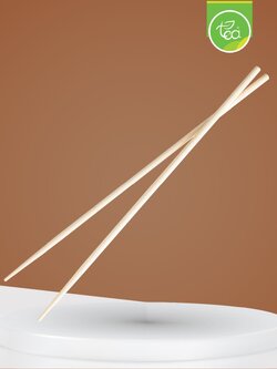ตะเกียบไม้ คนไข่มุก Long Chopstick ยาวพิเศษ ตะเกียบสำหรับของทอด ตะเกียบทอดปาท่องโก๋ ยาว 44cm