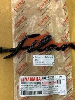 โลโก้ฝาครอบข้างซ้าย FILANO/HYBRID, GRAND FILANO/HYBRID แท้ๆ สีดำ B8B-F173B-10-P1