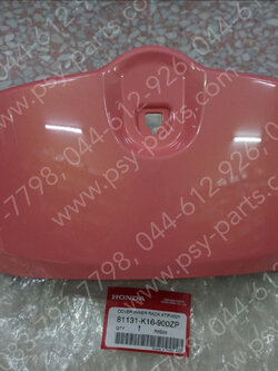 ฝาปิดบังลม-ใน SCOOPY/12 แท้ๆ สีชมพู (R352) 81131-K16-900ZP 