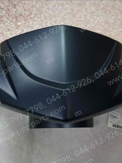 เสื้อไฟหน้าตัวหน้า NOUVO MX แท้ๆ สีดำน้ำเงิน 1P7-F6143-00-P6 