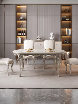 โต๊ะกินข้าวหลุยส์ โต๊ะอาหารหลุยส์ รุ่น DTL-07