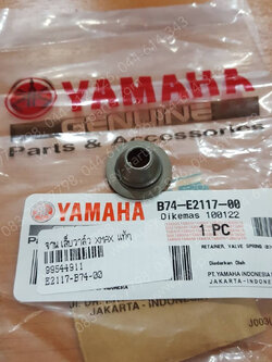 จานเล็บวาล์ว XMAX แท้ๆ B74-E2117-00