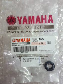 ซีลฝาครอบแคร้งคลัทช์ SPARK 115-I แท้ๆ 93101-10843