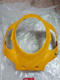ฝาครอบไฟหน้า SCOOPY/21 แท้ๆ สีเหลือง (YR344) 64300-K2F-T40ZB