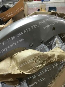 บังโคลนหน้า NOVA’R (T) สีเทา 